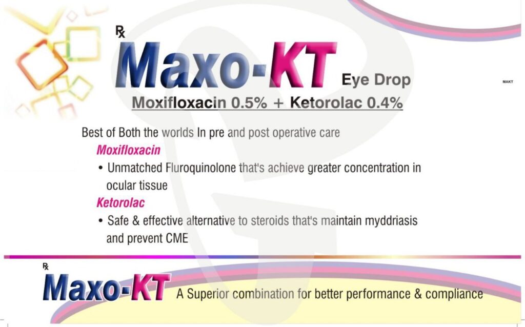 Maxo-KT EYe Drops description image.