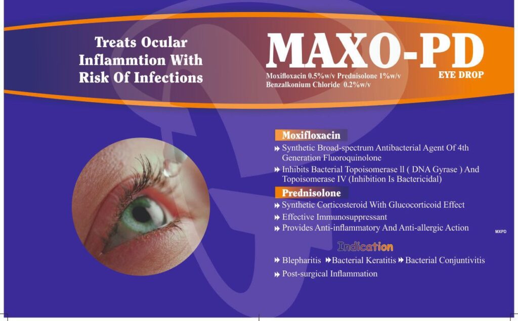 maxo-pd eye drops description image.